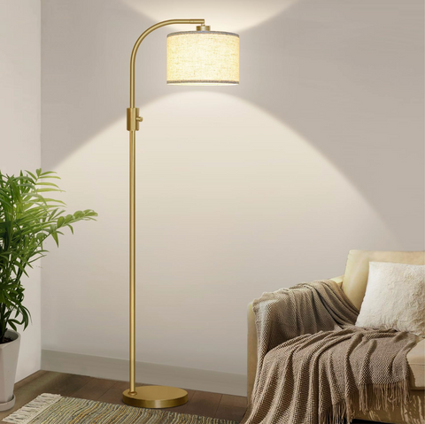 Lámpara Lámpara de Piso Gold